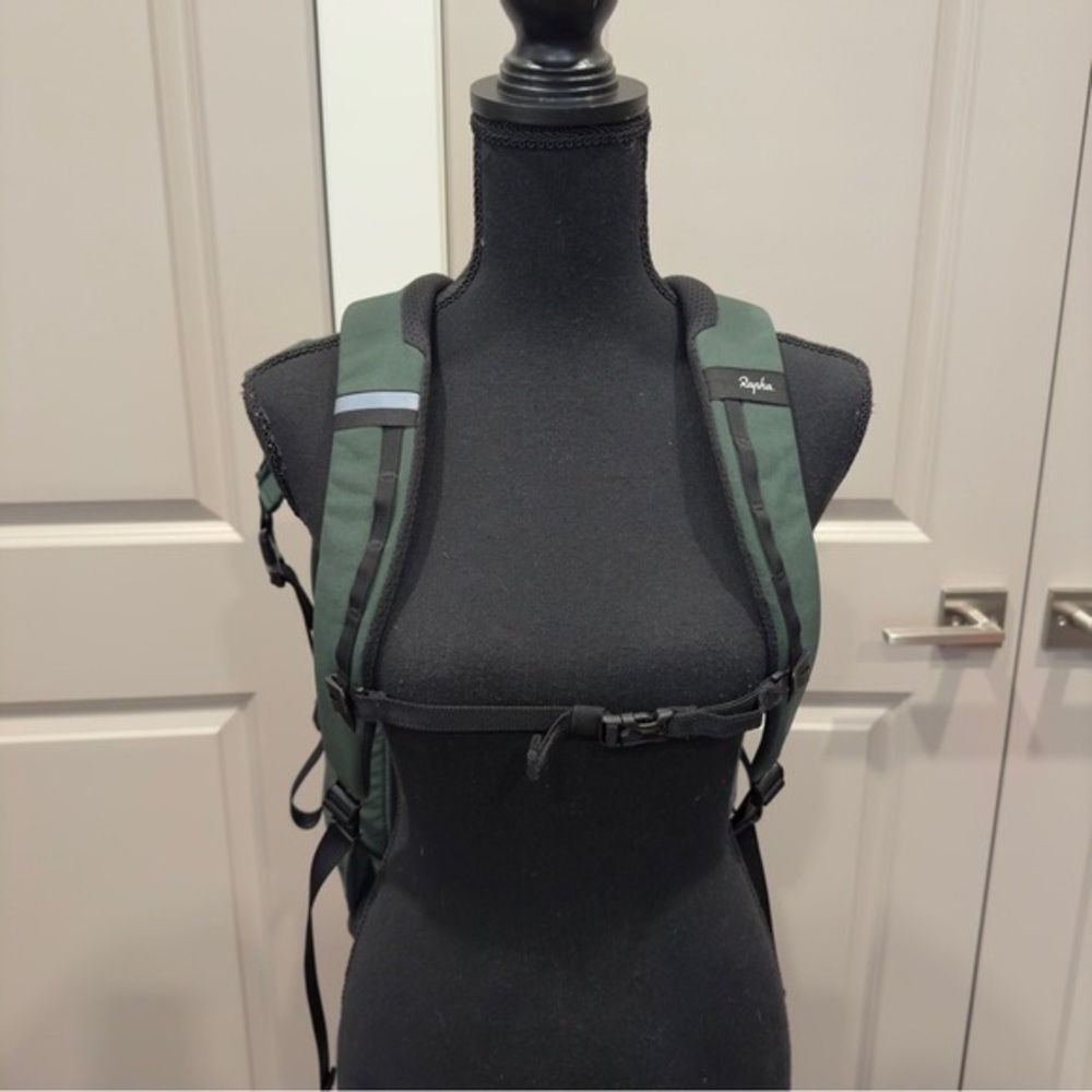 Rapha 70L Roll Top Back Pack Green